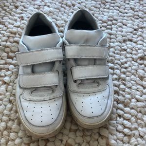 ACNE STEFFEY LEATHER DAD SHOES